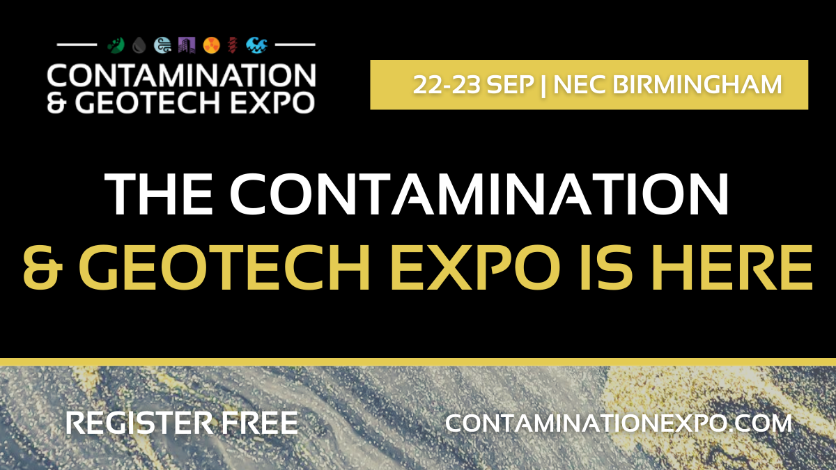 The Contamination & Geotech Expo is here!